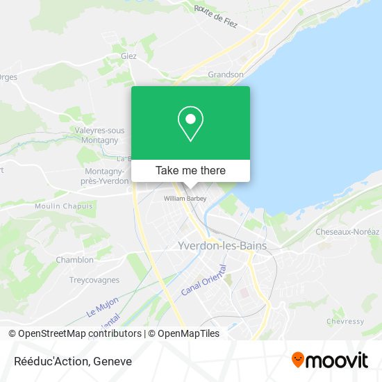 Rééduc'Action map