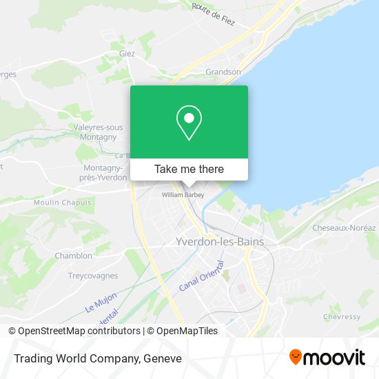 Trading World Company map