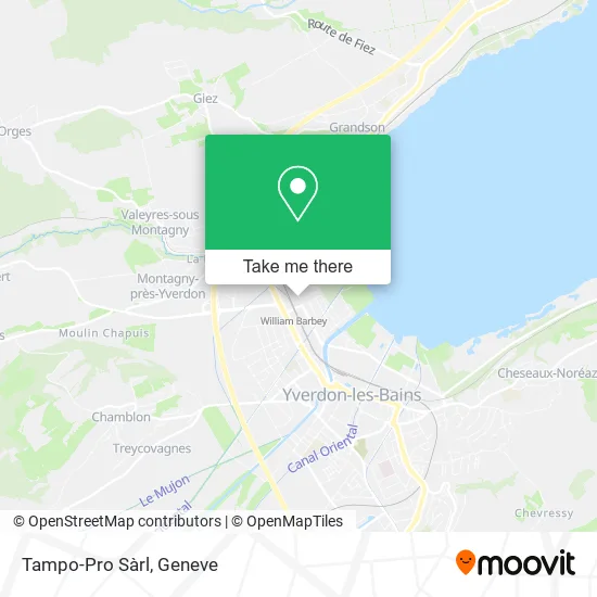 Tampo-Pro Sàrl map