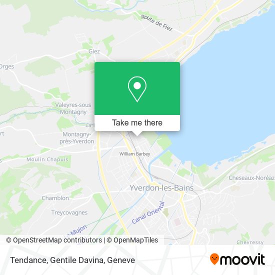 Tendance, Gentile Davina map