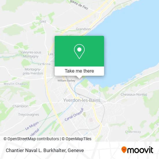 Chantier Naval L. Burkhalter map