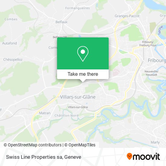 Swiss Line Properties sa map