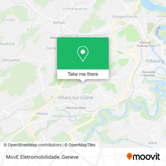 MovE Eletromobilidade map