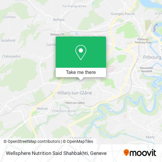 Wellsphere Nutrition Said Shahbakhti map
