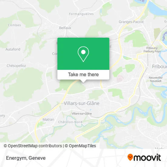 Energym map