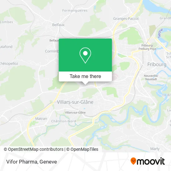 Vifor Pharma map