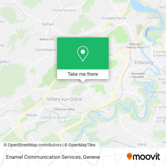 Enamel Communication Services map