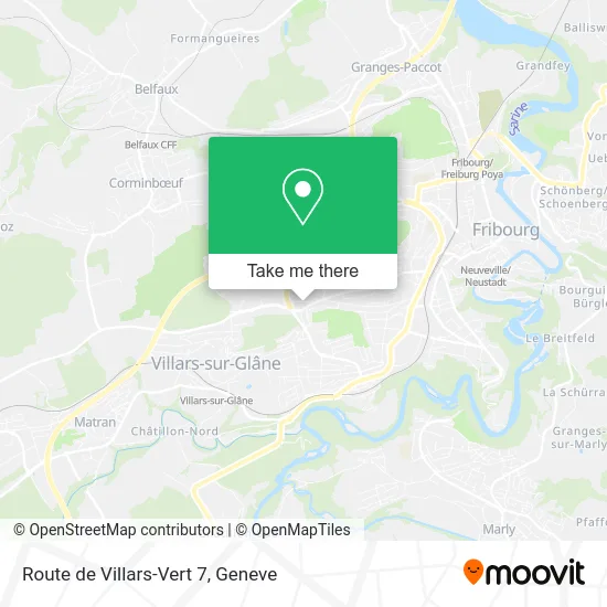 Route de Villars-Vert 7 map