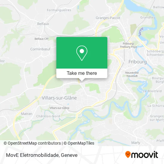 MovE Eletromobilidade map
