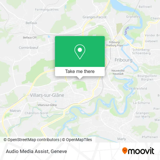 Audio Media Assist map
