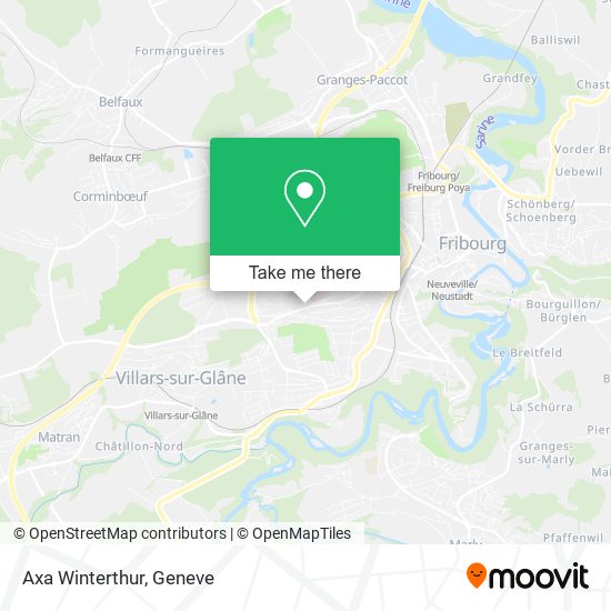 Axa Winterthur map