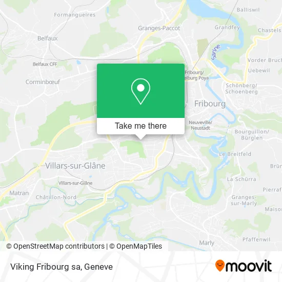 Viking Fribourg sa map