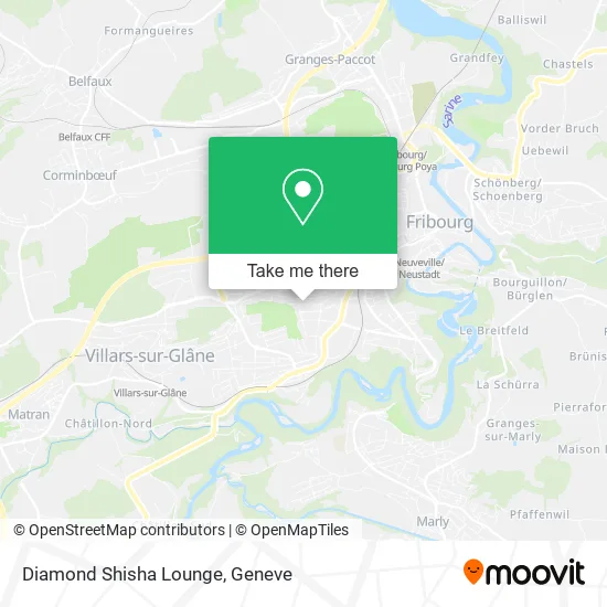 Diamond Shisha Lounge map