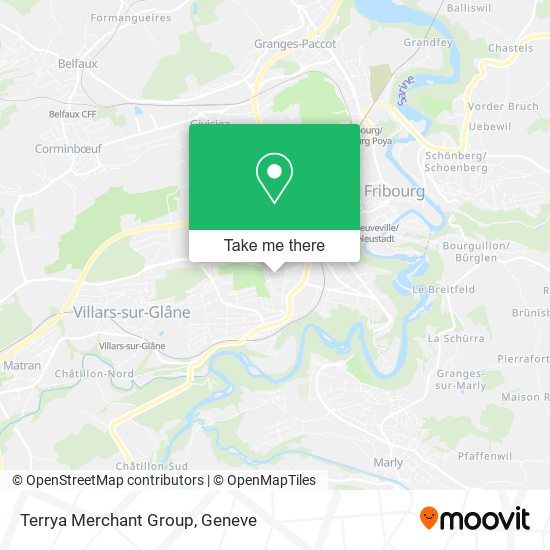 Terrya Merchant Group map