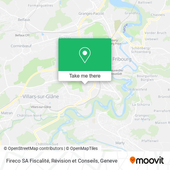 Fireco SA Fiscalité, Révision et Conseils map