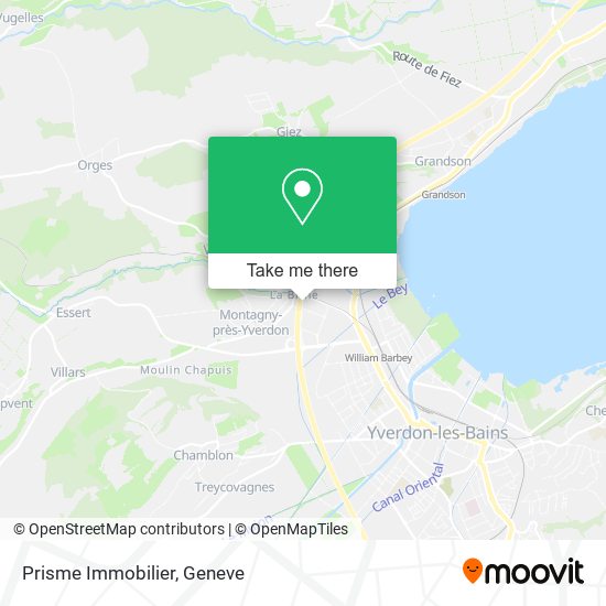Prisme Immobilier map