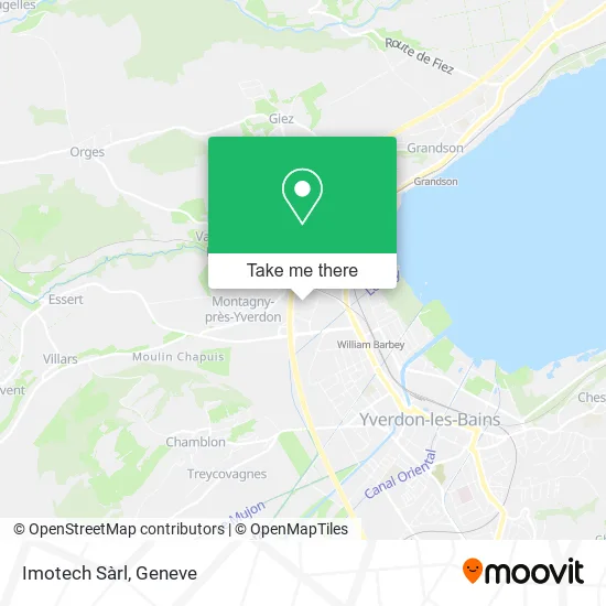 Imotech Sàrl map