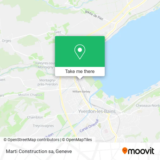 Marti Construction sa map