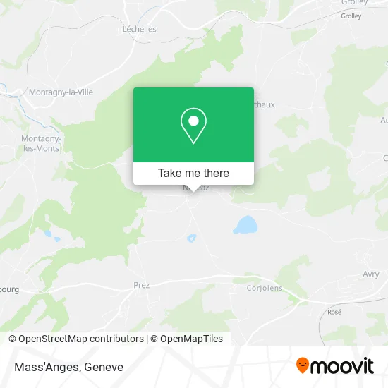 Mass'Anges map