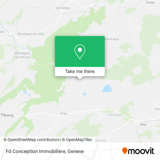 Fd Conception Immobilière map