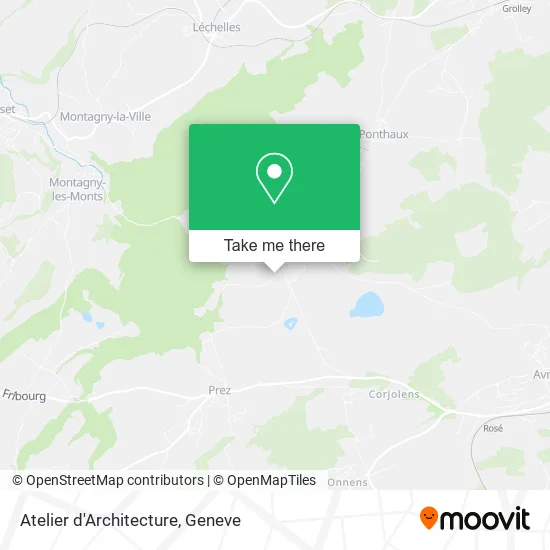 Atelier d'Architecture map