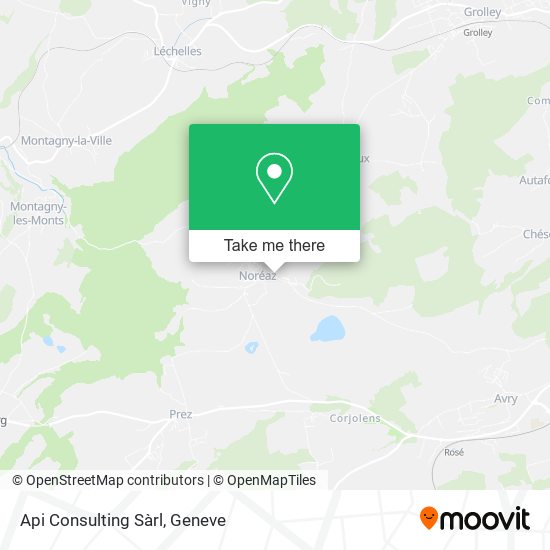 Api Consulting Sàrl map