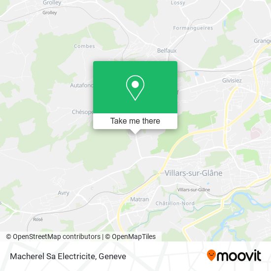 Macherel Sa Electricite map