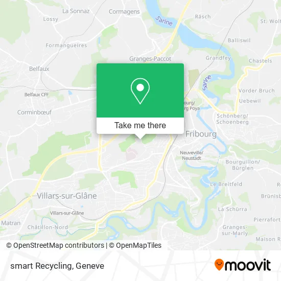 smart Recycling map