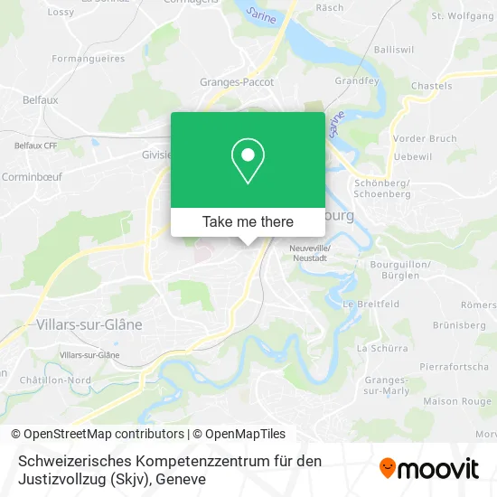 Schweizerisches Kompetenzzentrum für den Justizvollzug (Skjv) map