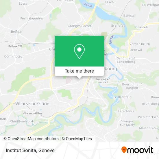 Institut Sonita map