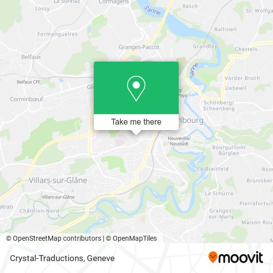 Crystal-Traductions map