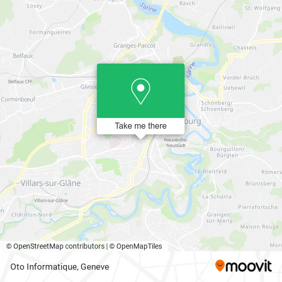 Oto Informatique map