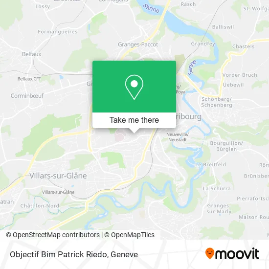 Objectif Bim Patrick Riedo map