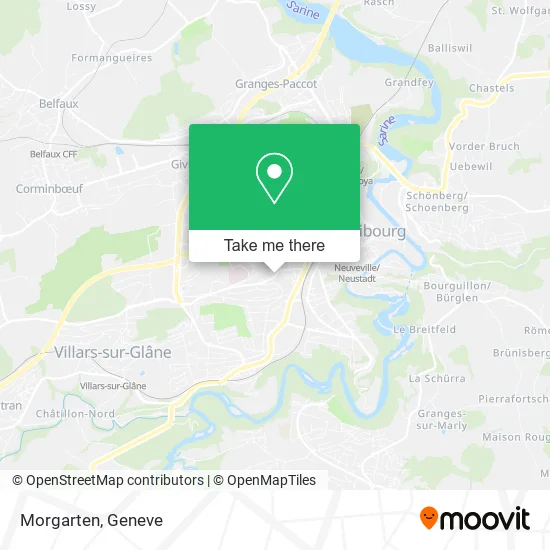 Morgarten map