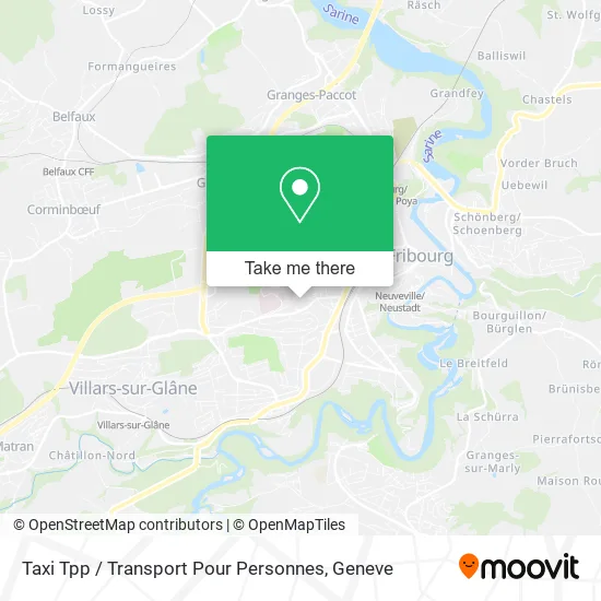 Taxi Tpp / Transport Pour Personnes map