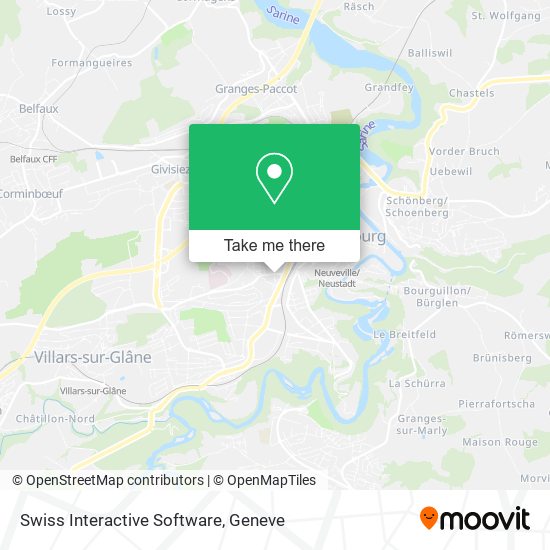 Swiss Interactive Software map