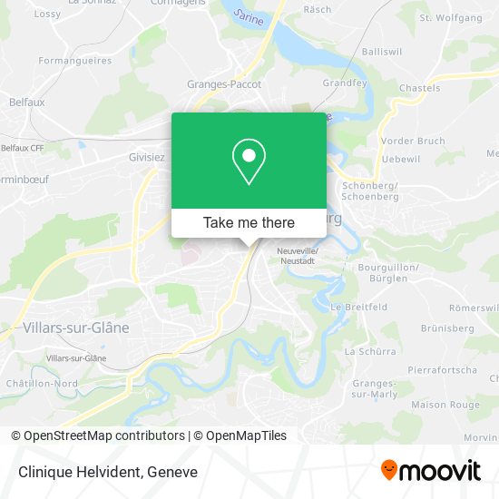 Clinique Helvident map