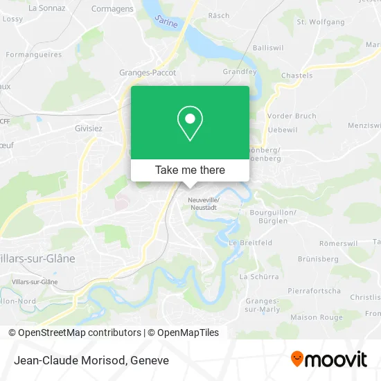 Jean-Claude Morisod map