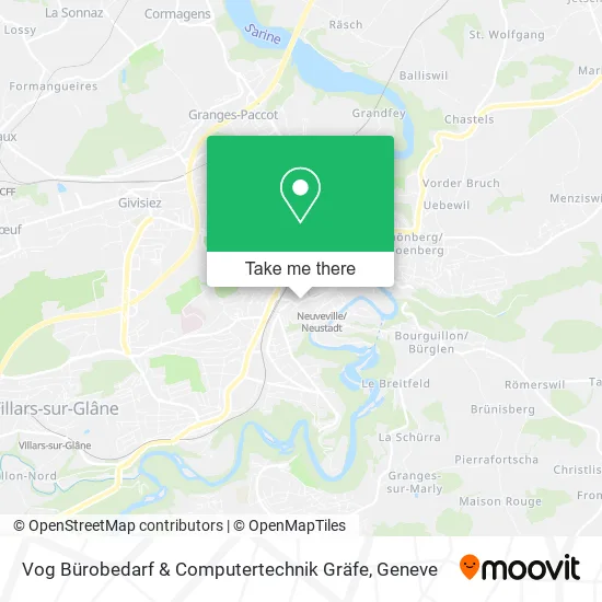 Vog Bürobedarf & Computertechnik Gräfe map