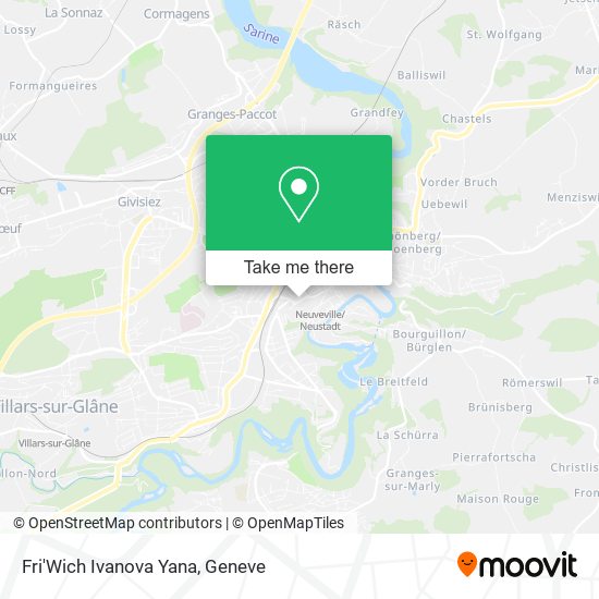 Fri'Wich Ivanova Yana map