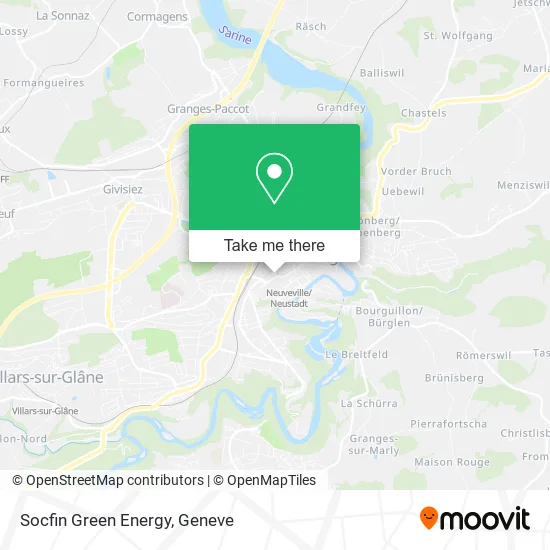 Socfin Green Energy map