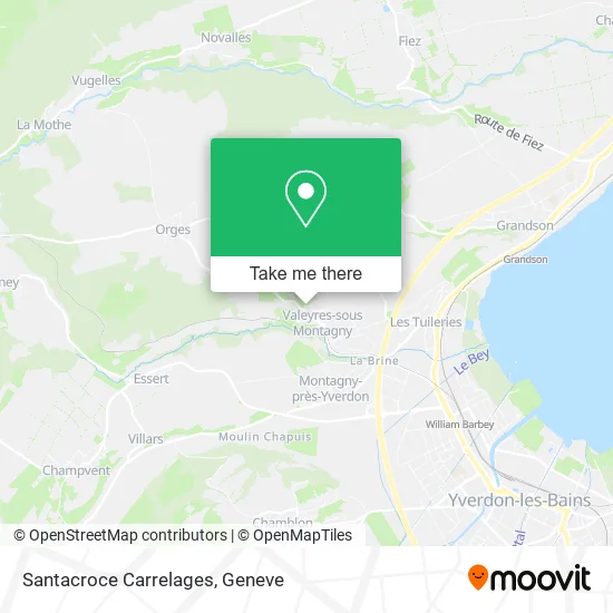 Santacroce Carrelages map