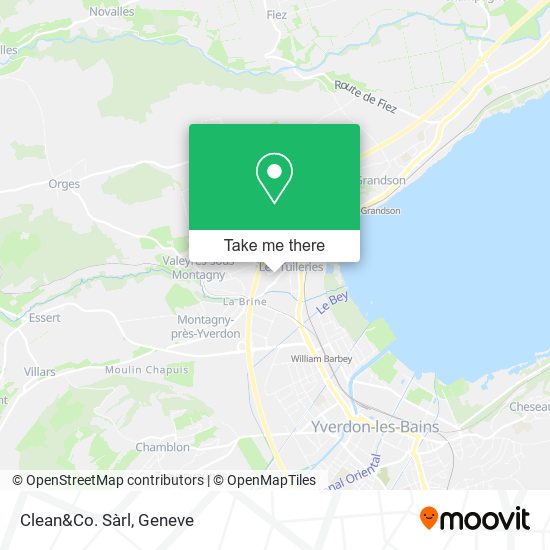 Clean&Co. Sàrl map