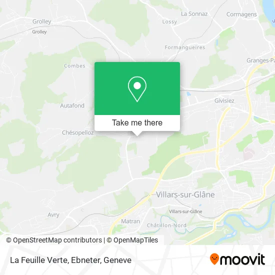 La Feuille Verte, Ebneter map