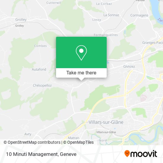10 Minuti Management map