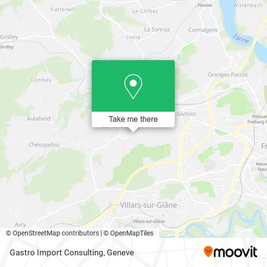 Gastro Import Consulting map
