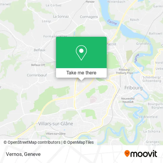 Vernos map