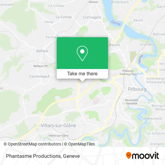 Phantasme Productions map