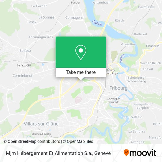 Mjm Hébergement Et Alimentation S.a. map