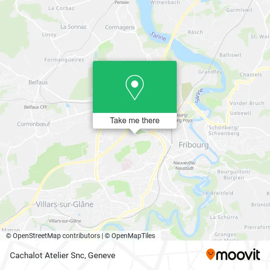 Cachalot Atelier Snc map